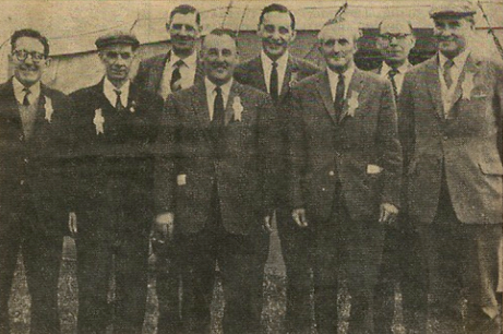 Gringley Association maybe 1965 Messrs Woodward, Broughton, Ashworth, Greaves etc.