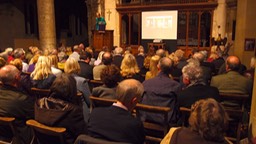 Tracy Borman at History Club in Gringley Church March 2017 - 3