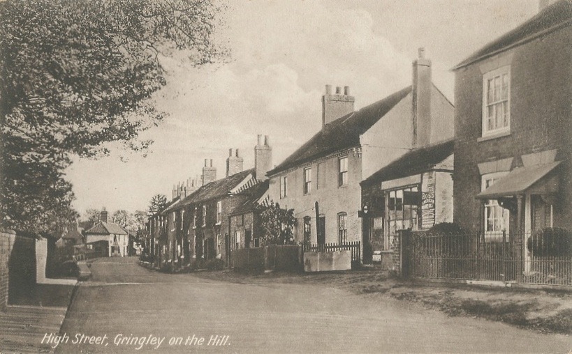 Gringley Printed Old Postcards Heidi High Street looking east